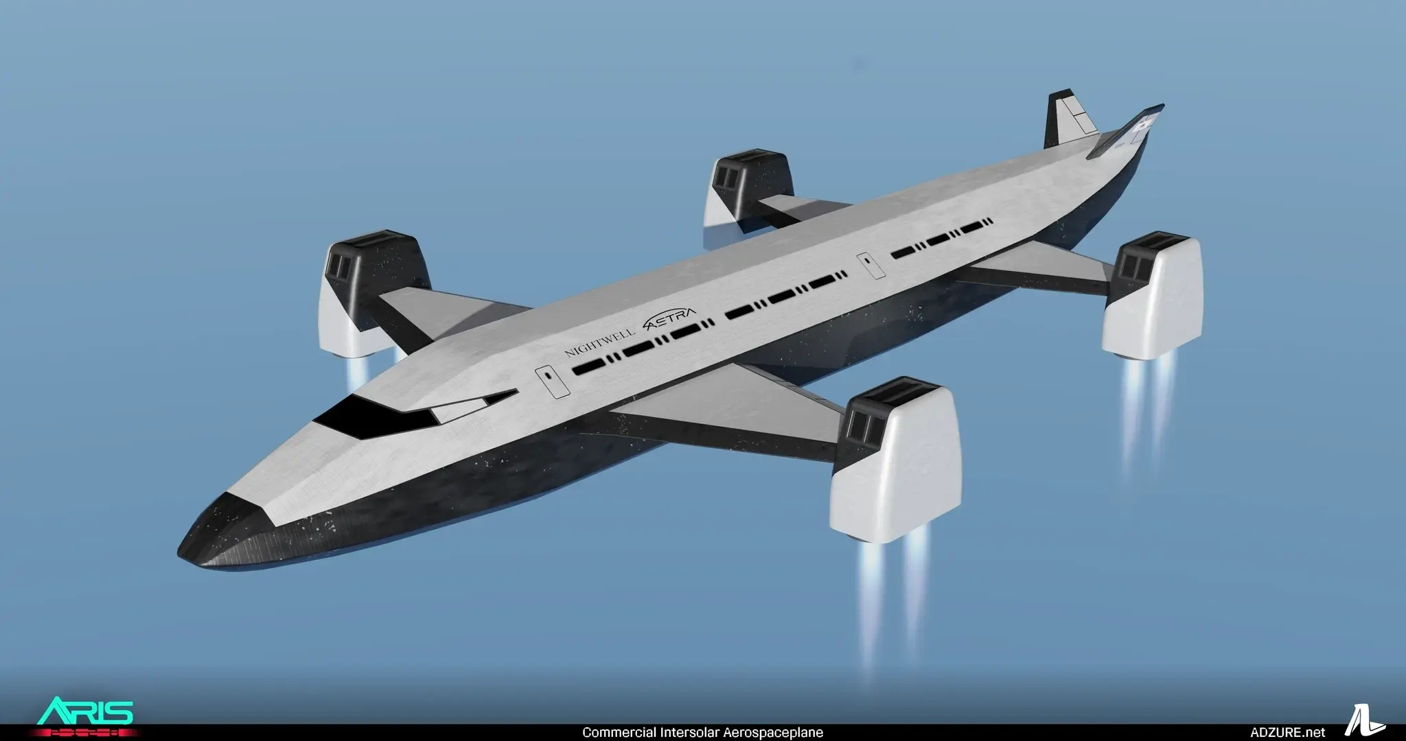 Commercial Intersolar Aerospaceplane